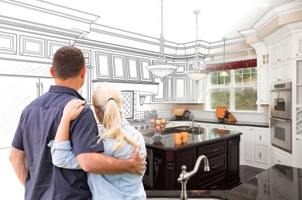 Professional Cabinet Installation technician working in Annandale, MN